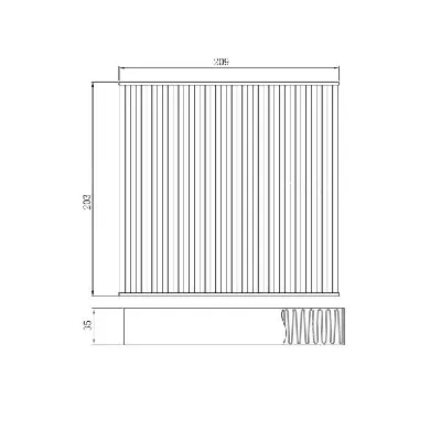 Filter, vazduh unutrašnjeg prostora FEBI FE175001 IC-G0S9I0