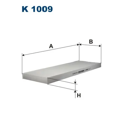 Filter, vazduh unutrašnjeg prostora FILTRON K 1009 IC-ADDFF5
