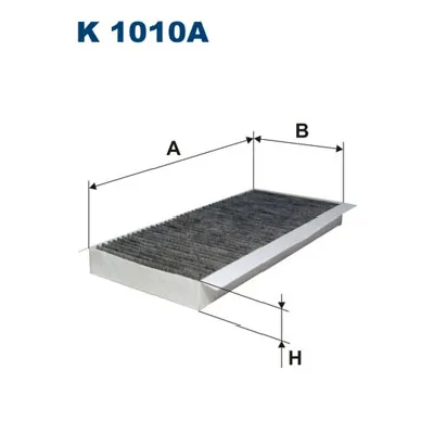 Filter, vazduh unutrašnjeg prostora FILTRON K 1010A IC-538107