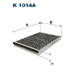 Filter, vazduh unutrašnjeg prostora FILTRON K 1014A IC-A76E28