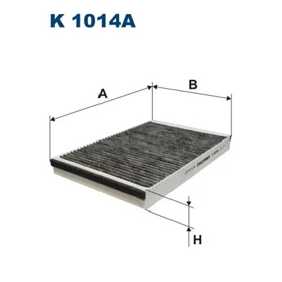 Filter, vazduh unutrašnjeg prostora FILTRON K 1014A IC-A76E28
