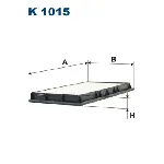 Filter, vazduh unutrašnjeg prostora FILTRON K 1015 IC-538183