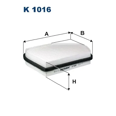 Filter, vazduh unutrašnjeg prostora FILTRON K 1016 IC-538036