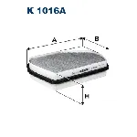 Filter, vazduh unutrašnjeg prostora FILTRON K 1016A IC-538037