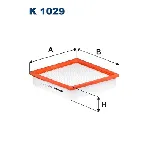 Filter, vazduh unutrašnjeg prostora FILTRON K 1029 IC-538831