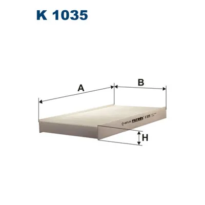 Filter, vazduh unutrašnjeg prostora FILTRON K 1035 IC-538246