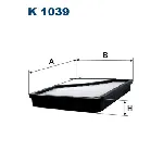 Filter, vazduh unutrašnjeg prostora FILTRON K 1039 IC-538038