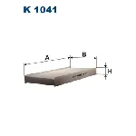 Filter, vazduh unutrašnjeg prostora FILTRON K 1041 IC-538773