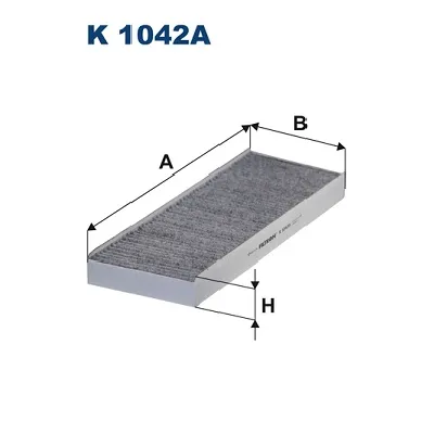 Filter, vazduh unutrašnjeg prostora FILTRON K 1042A IC-538798