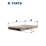 Filter, vazduh unutrašnjeg prostora FILTRON K 1047A IC-ADDFD9