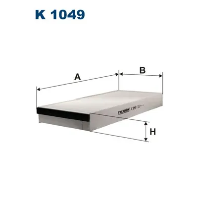 Filter, vazduh unutrašnjeg prostora FILTRON K 1049 IC-538774