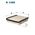 Filter, vazduh unutrašnjeg prostora FILTRON K 1059 IC-537971