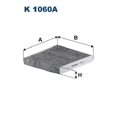 Filter, vazduh unutrašnjeg prostora FILTRON K 1060A IC-G0R0XA