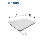 Filter, vazduh unutrašnjeg prostora FILTRON K 1065 IC-538042