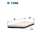 Filter, vazduh unutrašnjeg prostora FILTRON K 1066 IC-538279