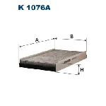 Filter, vazduh unutrašnjeg prostora FILTRON K 1076A IC-538249