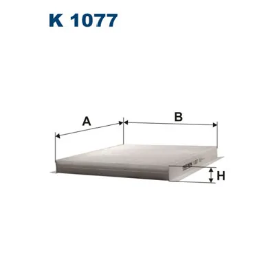 Filter, vazduh unutrašnjeg prostora FILTRON K 1077 IC-538698
