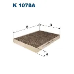 Filter, vazduh unutrašnjeg prostora FILTRON K 1078A IC-537975
