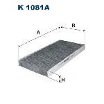 Filter, vazduh unutrašnjeg prostora FILTRON K 1081A IC-9DCA6E