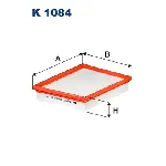 Filter, vazduh unutrašnjeg prostora FILTRON K 1084 IC-538832