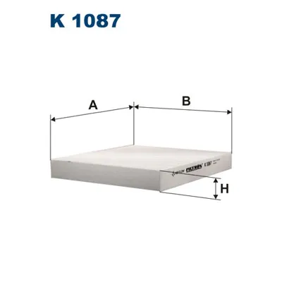 Filter, vazduh unutrašnjeg prostora FILTRON K 1087 IC-538389