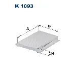 Filter, vazduh unutrašnjeg prostora FILTRON K 1093 IC-9B77C9