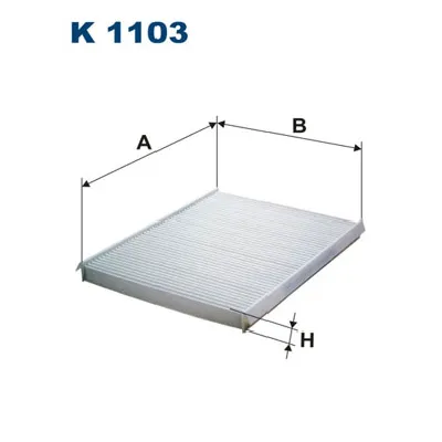 Filter, vazduh unutrašnjeg prostora FILTRON K 1103 IC-AABDA8