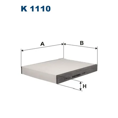 Filter, vazduh unutrašnjeg prostora FILTRON K 1110 IC-99BFD7