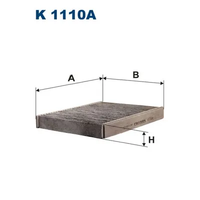 Filter, vazduh unutrašnjeg prostora FILTRON K 1110A IC-A0267E