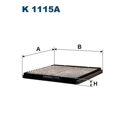 Filter, vazduh unutrašnjeg prostora FILTRON K 1115A IC-9EA1D2