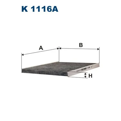 Filter, vazduh unutrašnjeg prostora FILTRON K 1116A IC-AA89F9