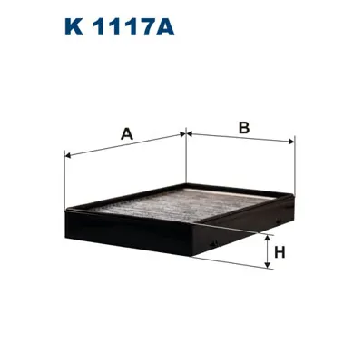 Filter, vazduh unutrašnjeg prostora FILTRON K 1117A IC-A7D836