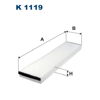 Filter, vazduh unutrašnjeg prostora FILTRON K 1119 IC-A088D4