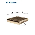 Filter, vazduh unutrašnjeg prostora FILTRON K 1120A IC-9DCA5B
