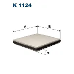 Filter, vazduh unutrašnjeg prostora FILTRON K 1124 IC-AAC690