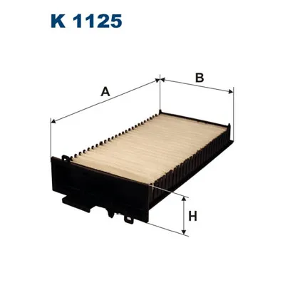 Filter, vazduh unutrašnjeg prostora FILTRON K 1125 IC-9BBF7A