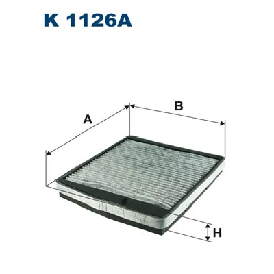 Filter, vazduh unutrašnjeg prostora FILTRON K 1126A IC-A7FDAD