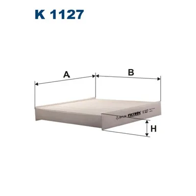 Filter, vazduh unutrašnjeg prostora FILTRON K 1127 IC-9BBF76