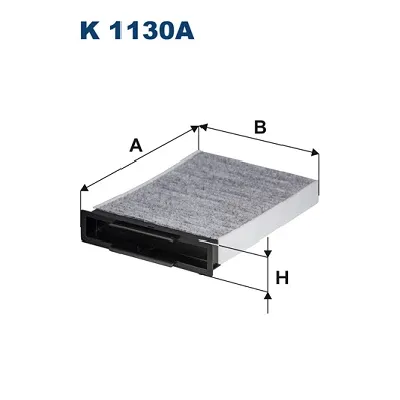 Filter, vazduh unutrašnjeg prostora FILTRON K 1130A IC-ABF8C2