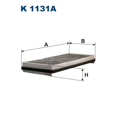 Filter, vazduh unutrašnjeg prostora FILTRON K 1131A IC-A0891E