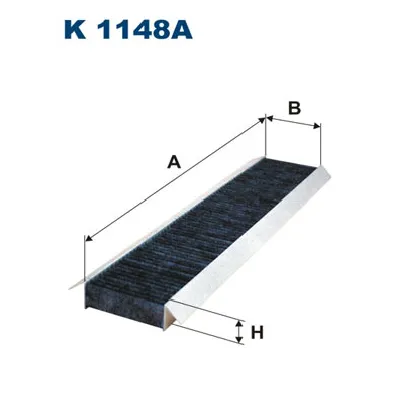 Filter, vazduh unutrašnjeg prostora FILTRON K 1148A IC-A3543C