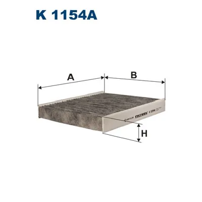 Filter, vazduh unutrašnjeg prostora FILTRON K 1154A IC-A35440