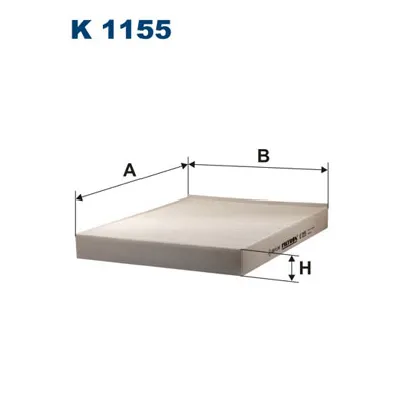 Filter, vazduh unutrašnjeg prostora FILTRON K 1155 IC-A340AA