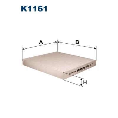 Filter, vazduh unutrašnjeg prostora FILTRON K 1161 IC-AF18B1