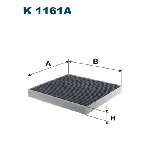 Filter, vazduh unutrašnjeg prostora FILTRON K 1161A IC-A681E4