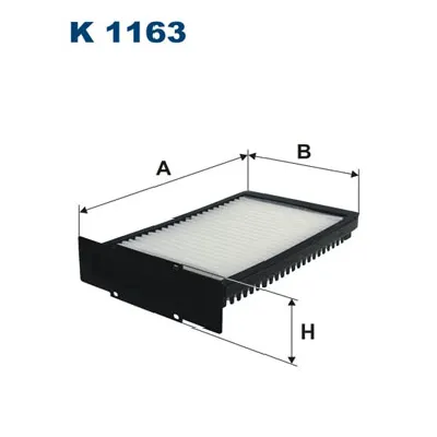 Filter, vazduh unutrašnjeg prostora FILTRON K 1163 IC-A69E15