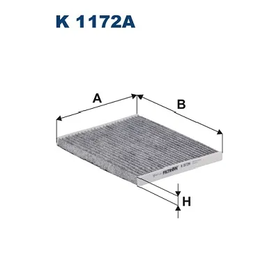 Filter, vazduh unutrašnjeg prostora FILTRON K 1172A IC-C33775