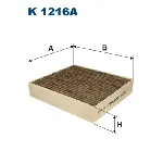 Filter, vazduh unutrašnjeg prostora FILTRON K 1216A IC-AF54C0