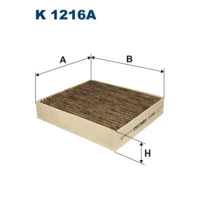 Filter, vazduh unutrašnjeg prostora FILTRON K 1216A IC-AF54C0