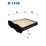 Filter, vazduh unutrašnjeg prostora FILTRON K 1218 IC-B0149C